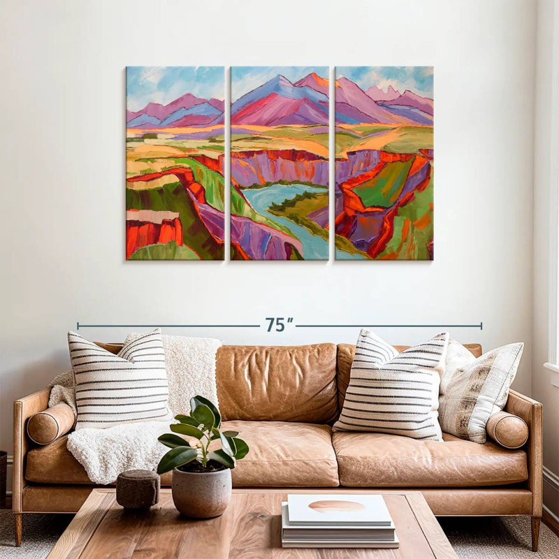 Alvord Southwest Colors, H 36 po x l 57 po