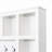 ON-TREND Farmhouse Wooden Style Hall Tree with 6 Hooks, Practical Walnut Storage Bench with Adjustable Shelves,  4-in-1 Entryway Shoe Cabinet with 13 Cubbies for Mudroom, Living Room, White, 76.7"H-313189957