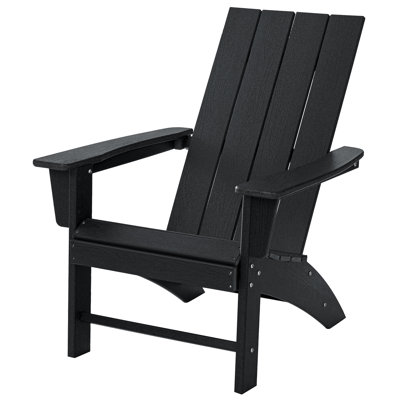 Chirokitia High-Density Polyethylene Adirondack Chair Oversized Patio Chair
