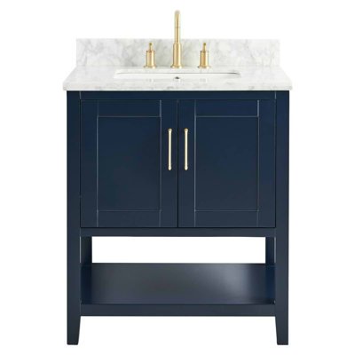 Sheraton 30" Freestanding Standard Single Bathroom Vanity with Top