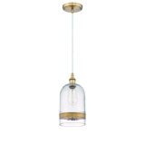 1 - Light Antique Copper Single Pendant