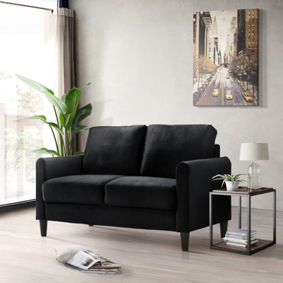 Upholstered 53.9'' Reception Loveseat
