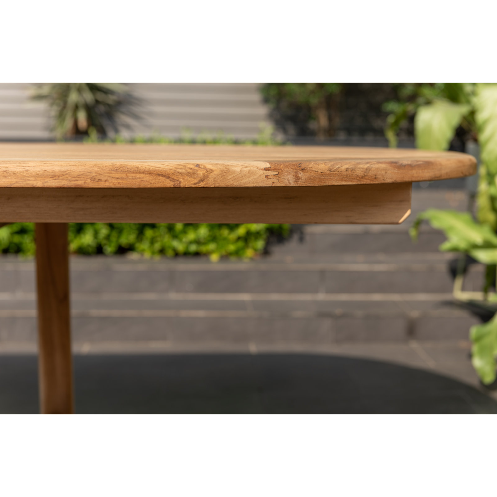 Anautica 118" Teak Patio Dining Set