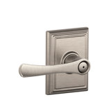 Avila Lever with Addison Trim Bed and Bath Lock