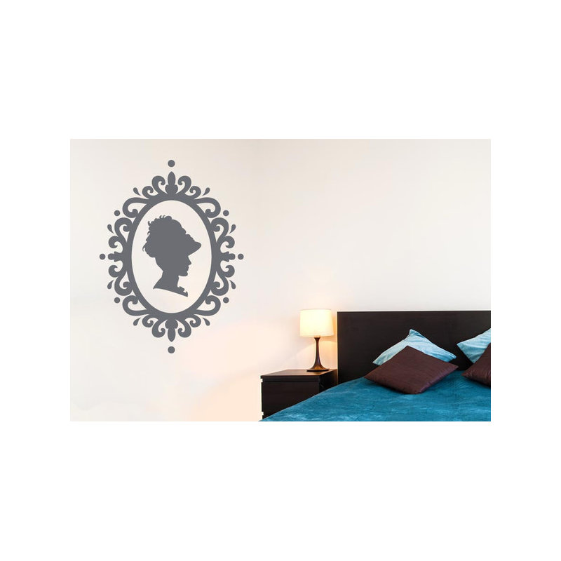 Wall Decal, Grey, Large