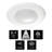 Slim - 6" LED Flush Mount - White Finish - Frosted Diffuser - Pack of 20