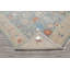 Tapis rectangulaire unique en laine ardoise / taupe / beige / rouille de 9 pi x 12 pi All-Over One-of-a-Kind