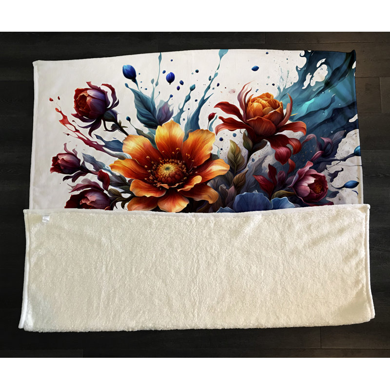 Throw Blanket, 51" W x 60" L