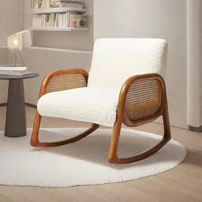 Chaise berçante Nordic Retro Creative