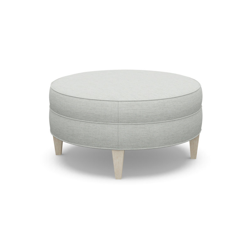 Round Ottoman, 8938-45, Sandstone