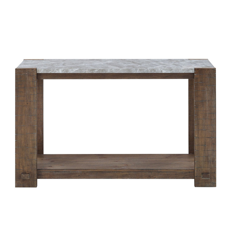 Libby Sintered Stone Sofa Table