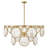 Nala 15-Light Two-Tier Drum Chandelier w/ Multi-Faceted Optic Crystal Glass-84742407