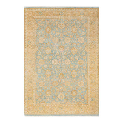 Classic One-of-a-Kind 6' 1" x 8' 10" Hand Knotted Area Rug