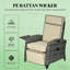 Méridienne inclinable, Fauteuil inclinable d'extérieur-673757348