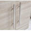 Meuble-lavabo simple 24 po avec plateau en céramique Simote