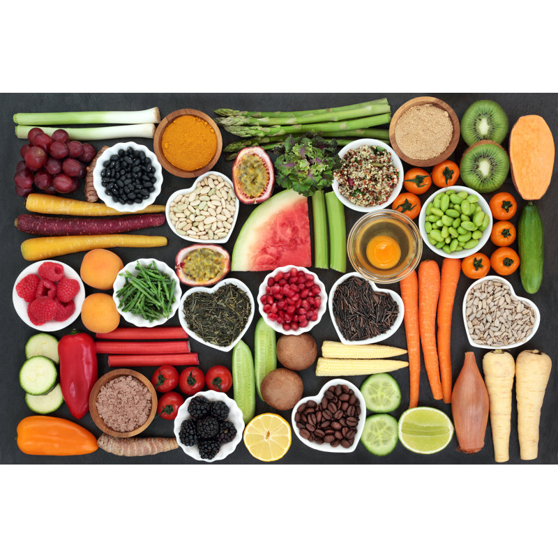 Healthy Food by Marilyna - Wrapped Canvas Print, 51cm H x 76cm W x 3.8 cm D