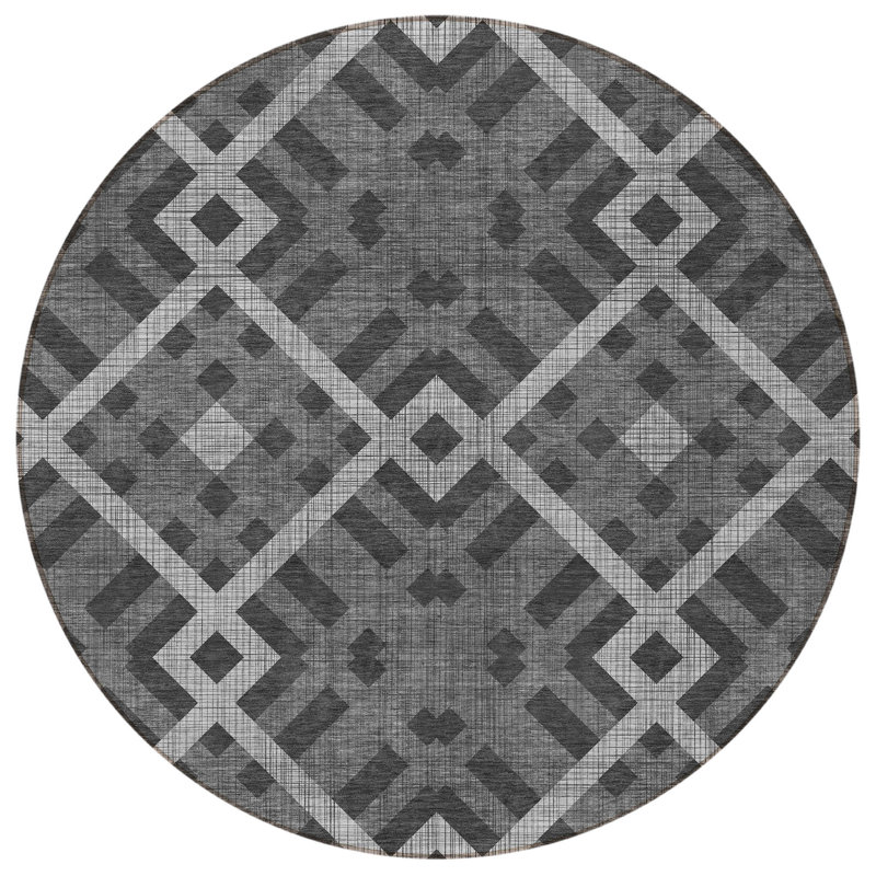 Tapis rond 8 po