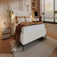 Lit tapissier Chic Boucle avec lumières et tablettes intégrées, blanc, très grand-242062643-242062653