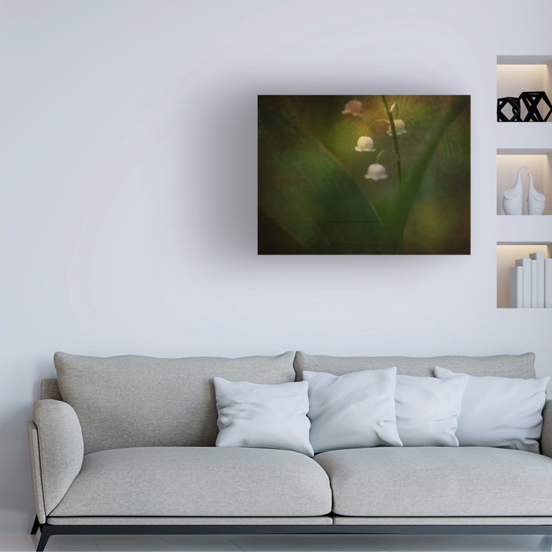 Rêve de printemps - Muguet sur toile, L 32 po x H 24 po