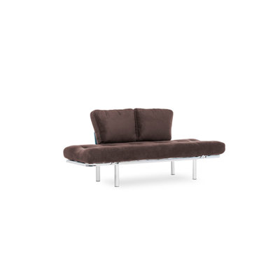61 " Upholstered Convertible Sofa