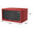 Frigidaire 1.1 Cu. Ft. Countertop Microwave Oven, 1000 Watt Microwave with 10 Power Levels, Red