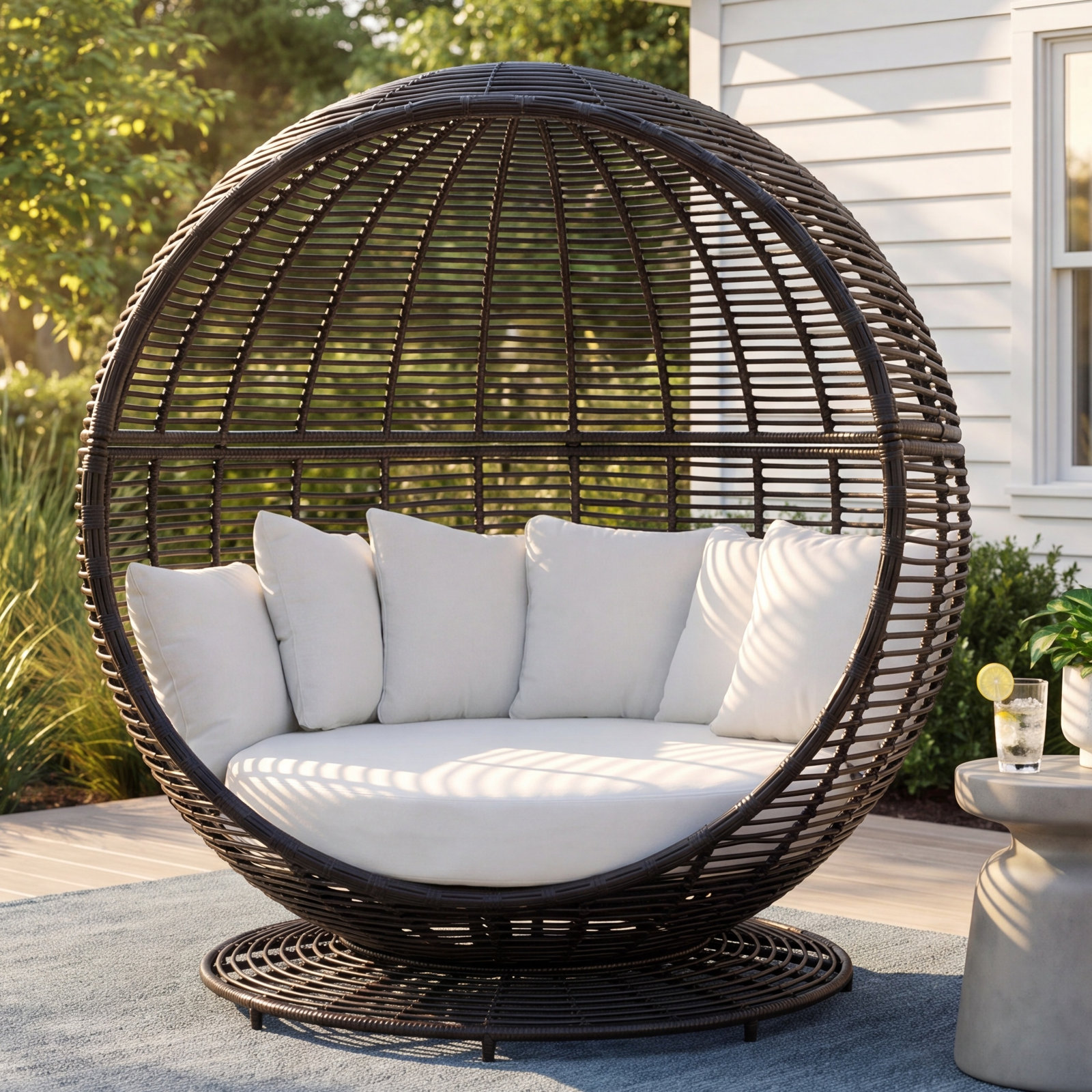 Carla 63" Sunbrella® Patio Daybed