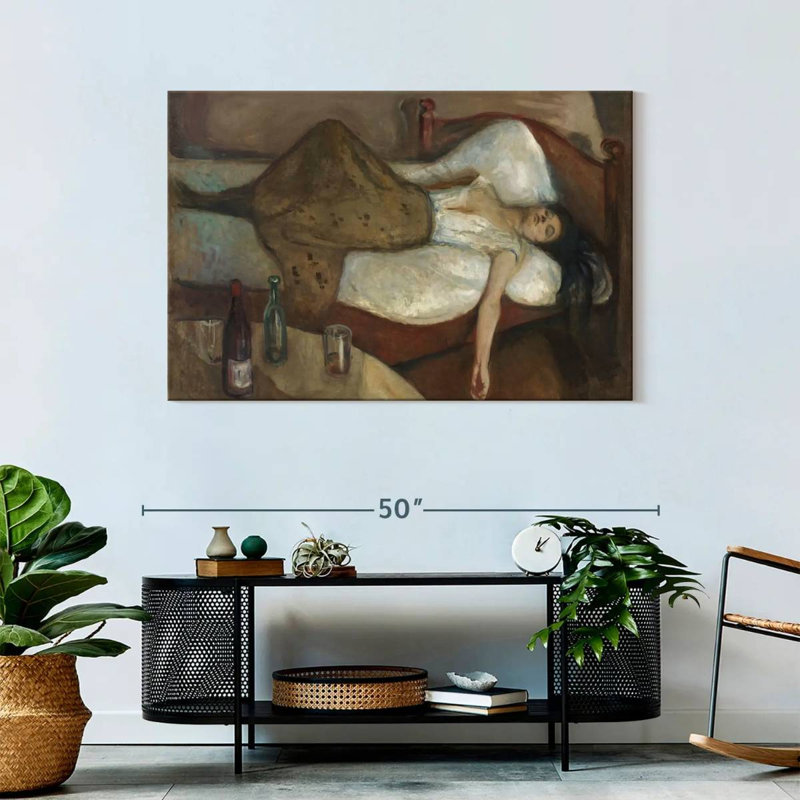 Leisha le jour d'après II, 1894, H 30 po x l 45 po