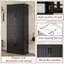 Armoire de rangement polyvalente avec espace multifonctionnel, tablettes réglables et 2 tiroirs pour une vie organisée dans n'importe quelle pièce-882943499