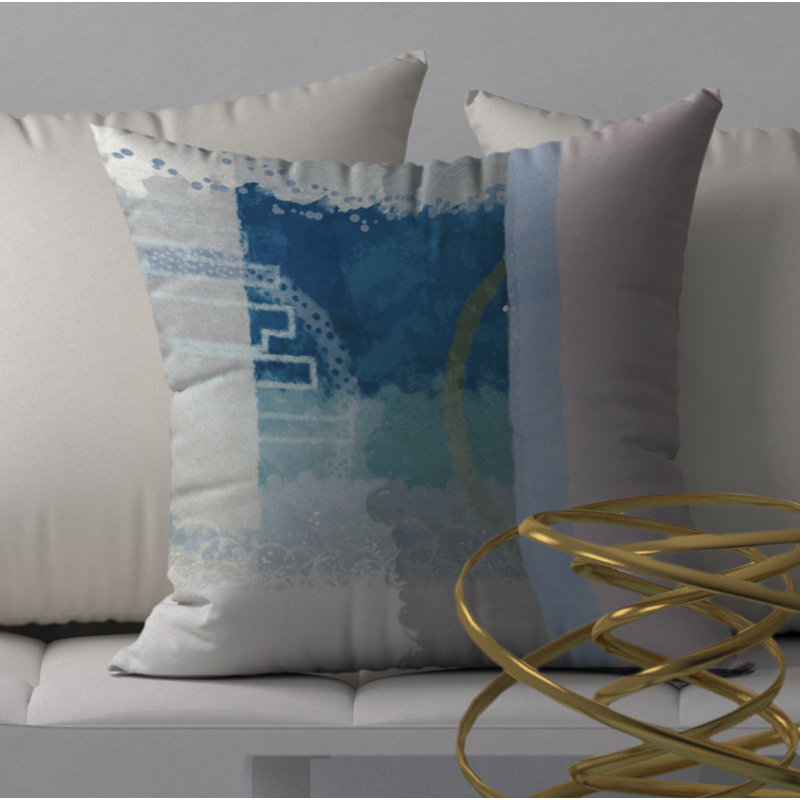 Housse de coussin décorative carrée succulente, 20 po X 20 po