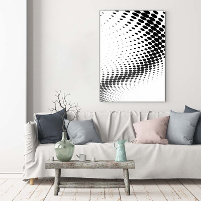 Geometric Background - Wrapped Canvas Print
