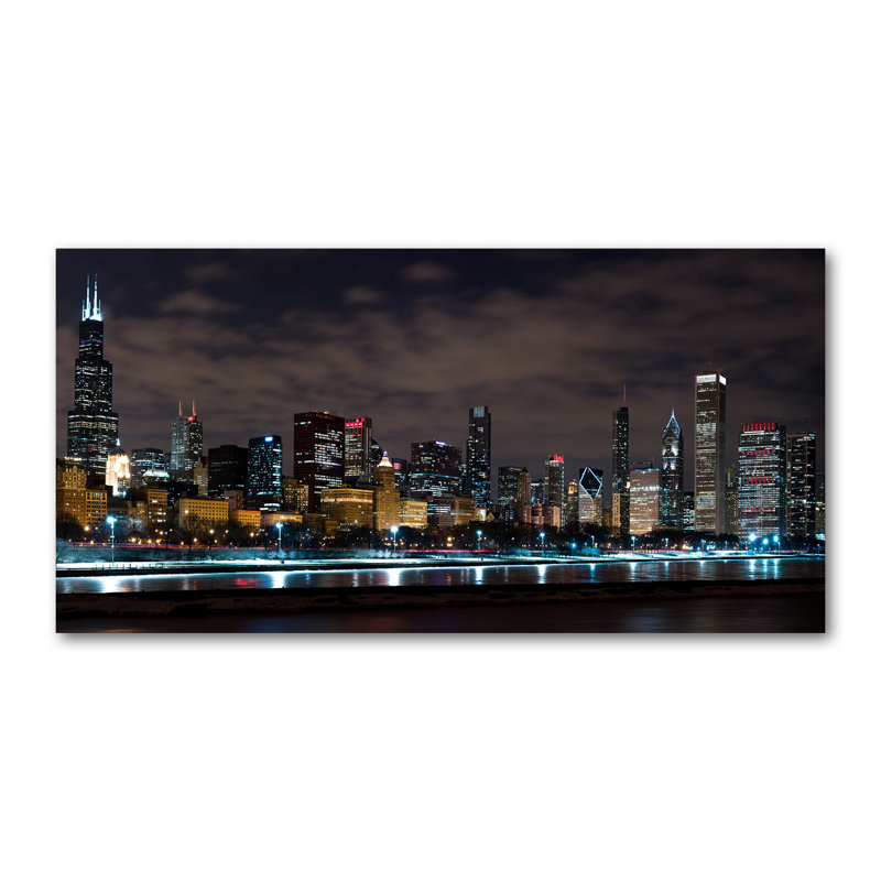 Ahleeyah 50cm W x 100cm L Glass Peel and Stick Panel
