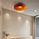 Mid Century Modern Ceiling Light 3 Layer Glass Shade