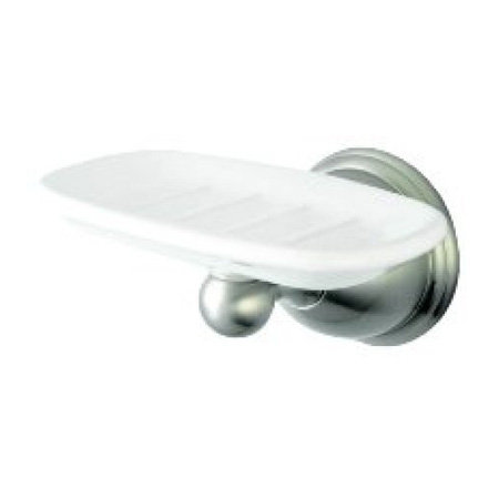 Restoration Chicago Soap Dish, Satin Nickel
