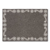 Silver Swirl Rectangular Placemat