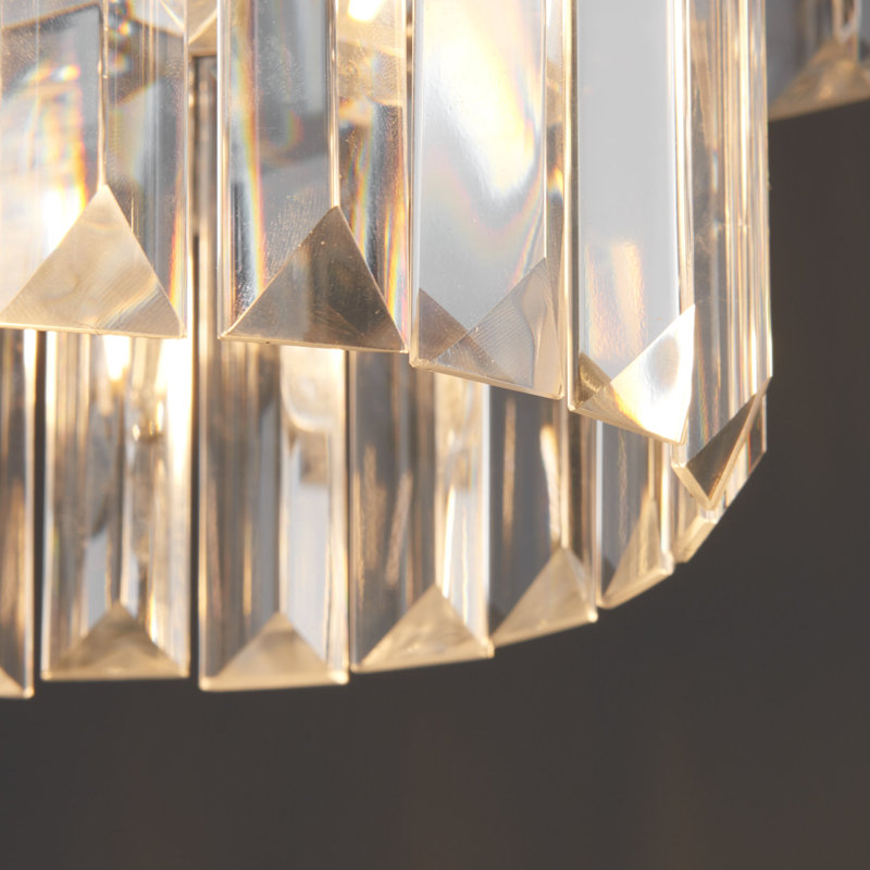 1 - Light Polished Chrome Plate Pendant