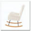 Fauteuil à bascule Teddy