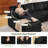  Modular Sectional Sofa with Chaise Lounge, Comfy Deep Dual-Layer Cushion Couch-128968754-128968750