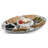Arthur Court Designs Tuscan Marble Divided Serving Dish