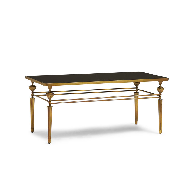 Claire Glass Top Coffee Table