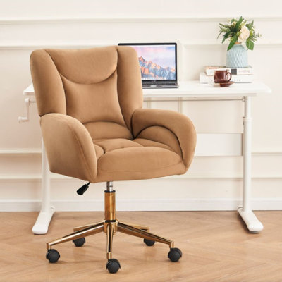 Canora Grey Velvet Office Chair