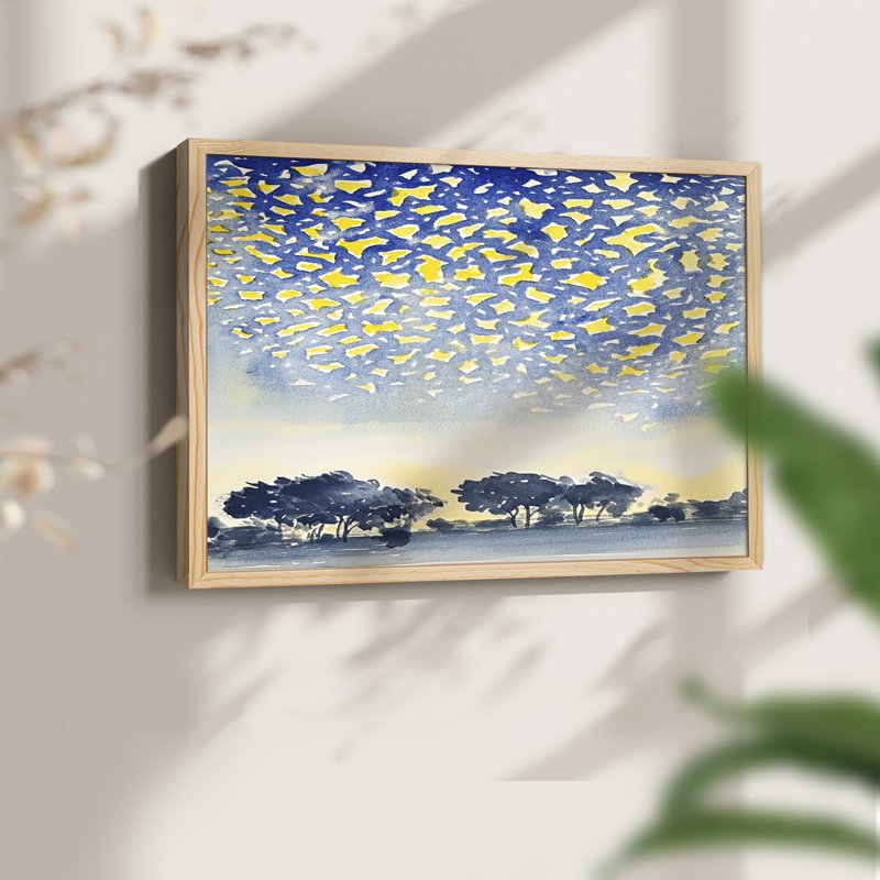 LANDSCAPES Series XLVII -Framed Print - Restickable