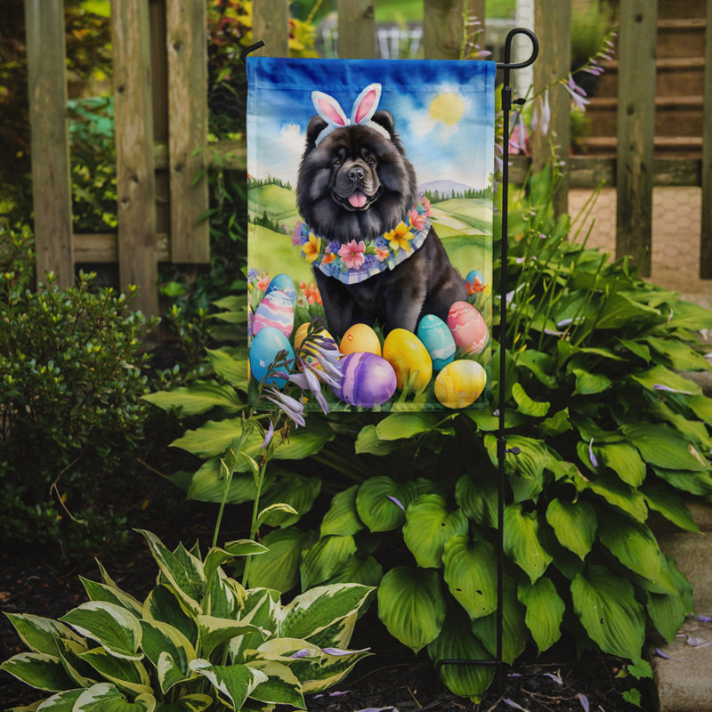 Easter Egg Hunt Double Sided 15.5'' H x 11.25'' W Polyester Easter Garden Flag