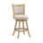 Avdija Rustic Upholstered Driftwood Swivel Bar Stool-1930783643-1930783637