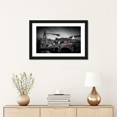 «London Westminster Bridge at Sunset» par Melanie Viola - impression