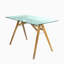 BUREAU EN VERRE