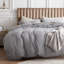 Ensemble de housse de couette à tissage gaufré 100% coton Essential Collection-109512985-106246731