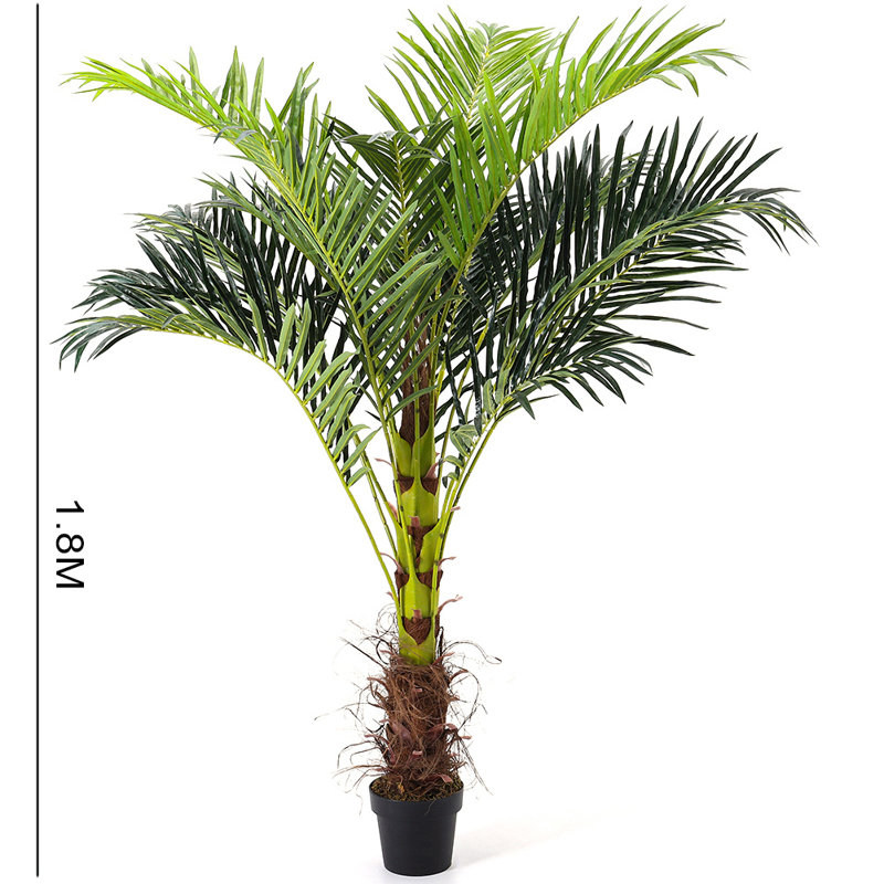 180cm Artificial Palm Tree Fake Greenery Decoration for Home