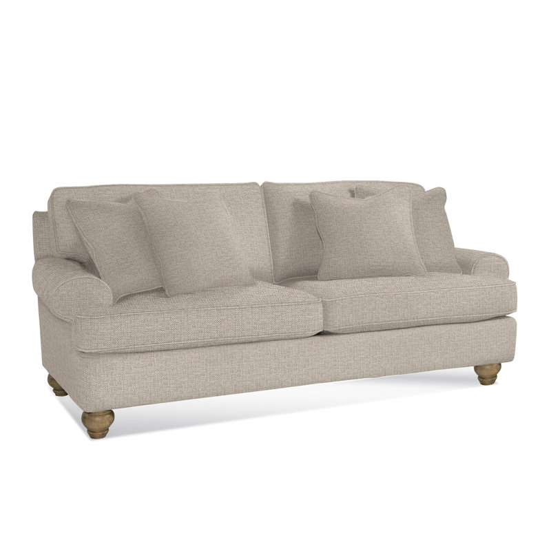 Canapé-lit Artisan Landing, Sunweather, Matelas à ressorts, Tissu beige performant; 0851-73