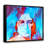 Pyschedelic Lennon Pop Art-Giclee on Canvas with Float Frame Vertical-70619877