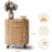Cuaron Rolling Laundry Hamper with Handles-804359946